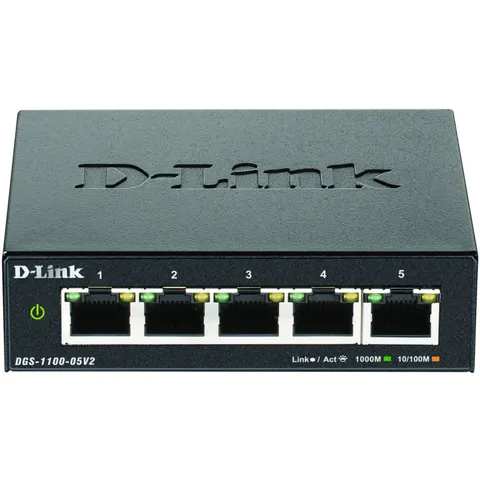 Switch D-Link DGS-1100-05V2/E 5 GE retail – Bild 2