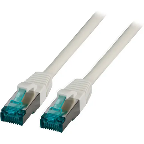 RJ45 Patchkabel Cat.6A S/FTP LSZH, grau 20m – Bild 2