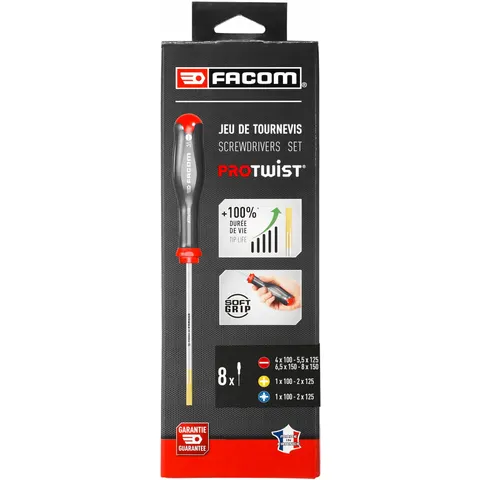 Facom Schraubendreher-Set 8teilig – Bild 2