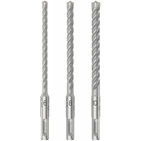 BOSCH Hammerbohrer-Set PRO SDS plus-5X 3-teilig – Bild 3