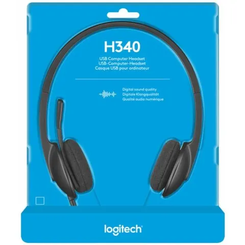 Logitech H340 USB – Schwarz – Bild 5
