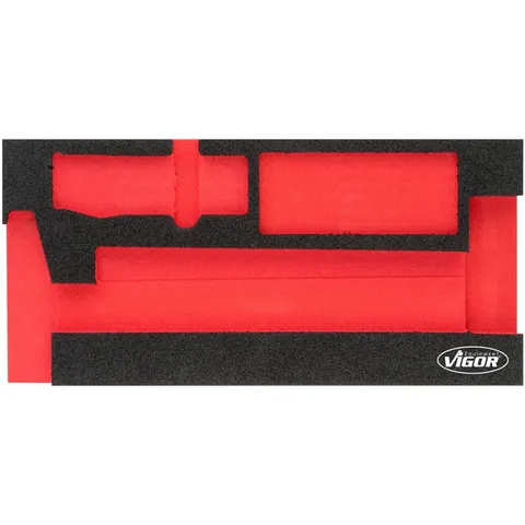 VIGOR Weichschaum-Einlage, leer V5006-L) – Bild 3