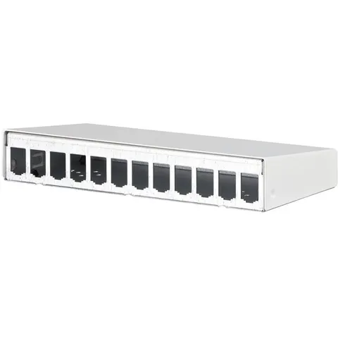 BTR NETCOM AP-Gehäuse leer E-DATmodul 12er rws 130861-1202-E ; Metz Connect) – Bild 2