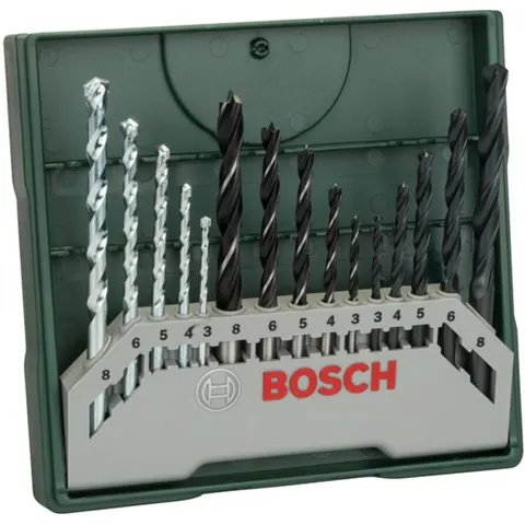 BOSCH Bohrer-Set Mini-X-Line 15-teilig – Bild 2