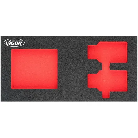 VIGOR Weichschaum-Einlage, leer V4908-L) – Bild 2
