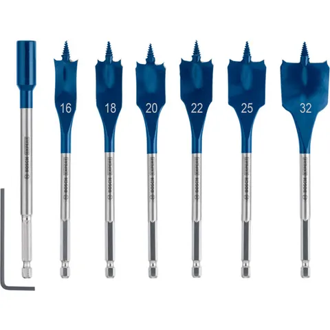 BOSCH Flachfräsbohrer-Set EXPERT Self Cut Speed 7-teilig – Bild 3