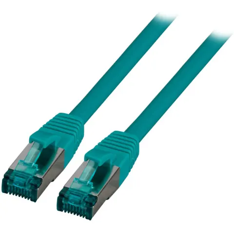 RJ45 Patchkabel Cat.6A S/FTP LSZH, grün 1m – Bild 2