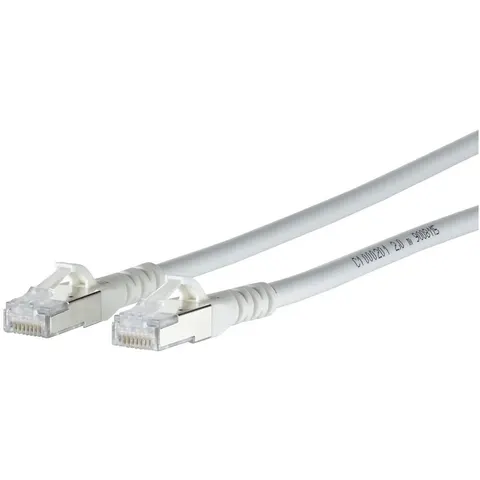 BTR NETCOM Patchkabel S/FTP ws 0,5m Cat.6A 1308450588-E ; Metz Connect) – Bild 2