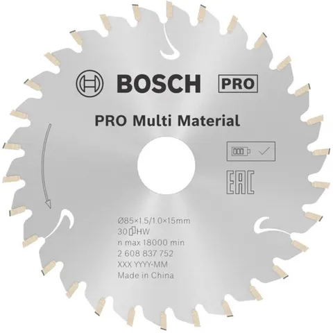 BOSCH Standard for Multi Material Kreissägeblatt 1 St. – Bild 2