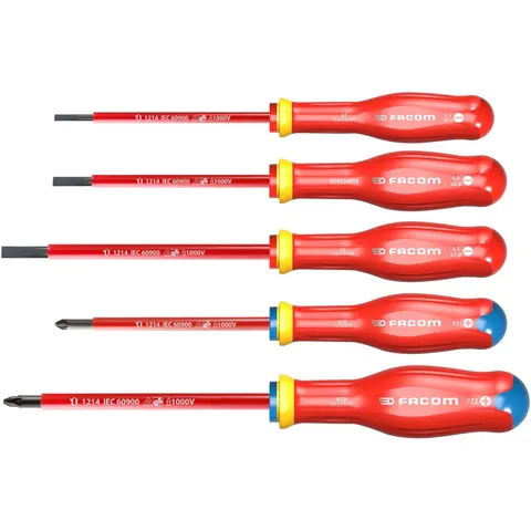 FACOM Schraubendreher PROTWIST 1000V 5-tlg. – Bild 2