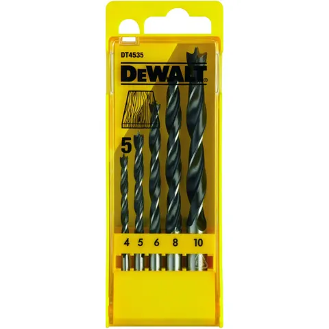 DeWalt Holzspiralbohrer-Set 5-tlg – Bild 2