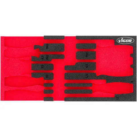 VIGOR Weichschaum-Einlage, leer V5068-L) – Bild 2