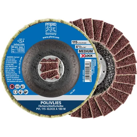 PFERD TOOLS 44694202 Fächerscheibe Durchmesser 115 mm 5 St. – Bild 3