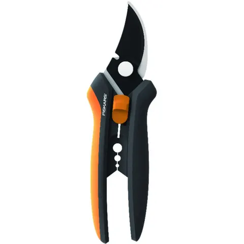 Fiskars Solid Floristenschere SP14 mit Drahtcutter mit Rosenentdorner (1051601) – Bild 2