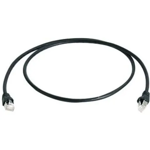 Telegärtner CAT6A Patchkabel 1m, sw Schwarz – Bild 2