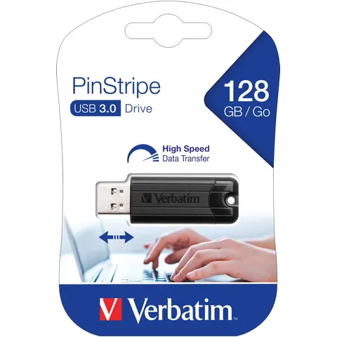 Verbatim PinStripe USB 3.0 128GB USB-Stick – Bild 3