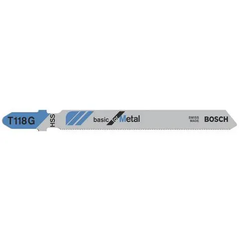 Bosch Stichsägeblatt T 118 G Basic for Metal, 3er-Pack – Bild 2