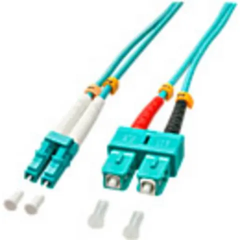 LINDY LWL-Duplexkabel LC/SC OM3 20m – Bild 2