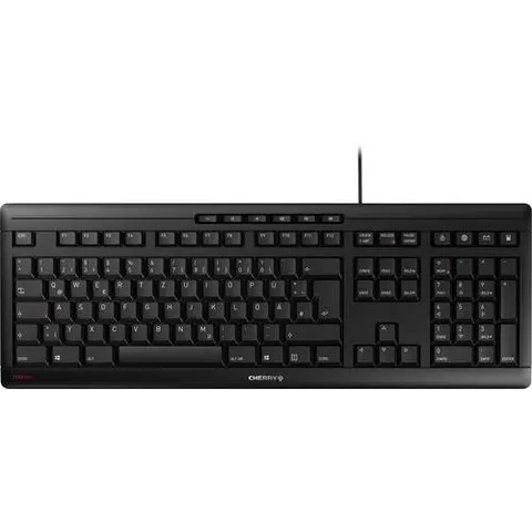 CHERRY STREAM keyboard – Schwarz – Bild 2