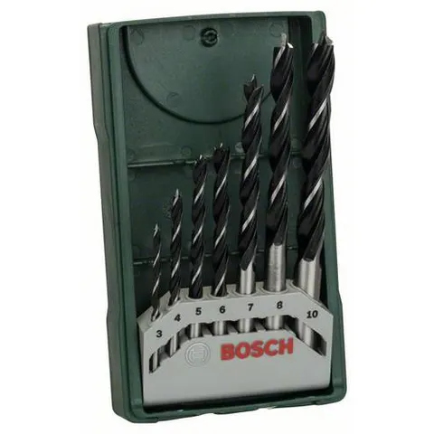 BOSCH Holzbohrer-Set Mini-X-Line 7-teilig – Bild 2