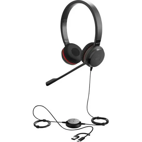 Jabra Evolve 30 II MS stereo - Headset – Schwarz – Bild 2