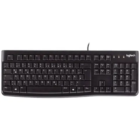 Logitech USB Keyboard K120 black retail – Bild 2