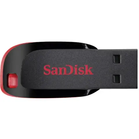 SanDisk Cruzer Blade USB flash drive – Schwarz – Bild 2