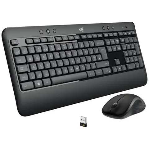 Logitech Wireless Keyboard+Mouse MK540 black retail – Bild 2