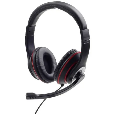 gembird Stereo-Headset mit Mikrofon, Schw. – Bild 2