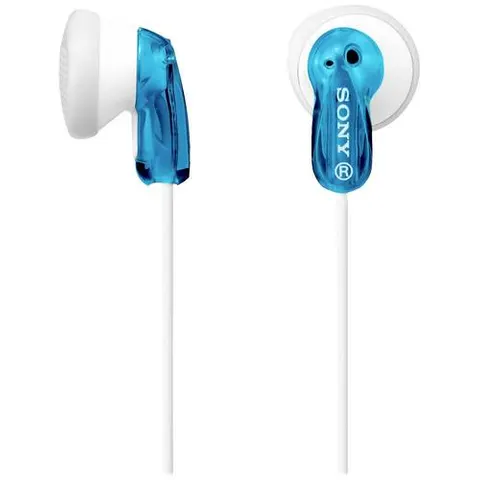Sony In-Ear-Kopfhörer MDR-E9LP blau, weiß – Bild 2