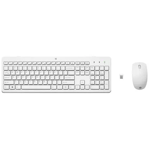 HP 230 Wireless Mouse and Keyboard (P) – Weiß – Bild 2