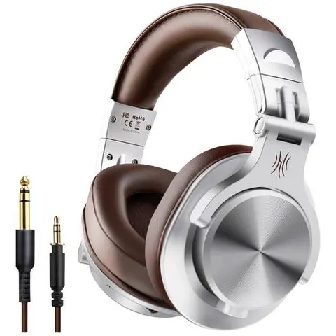 OneOdio Fusion A70 Silver-Brown Silber – Bild 2