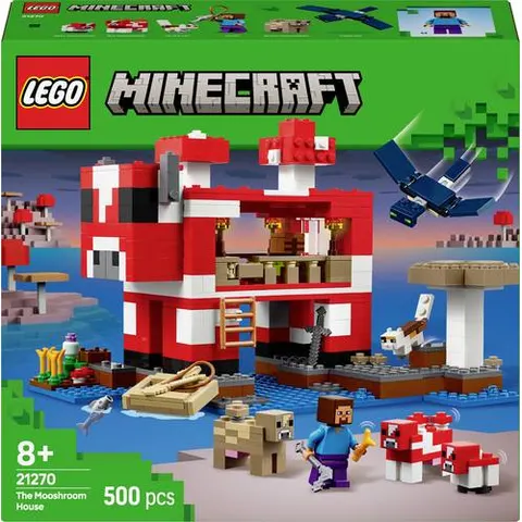 LEGO Minecraft The Mooshroom House – Bild 2