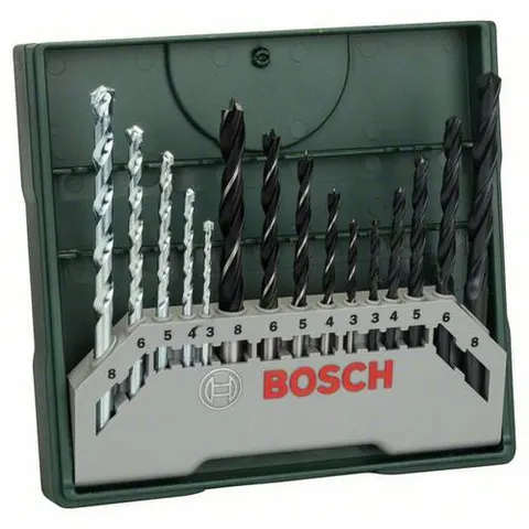 BOSCH Bohrer-Set Mini-X-Line 15-teilig – Bild 2