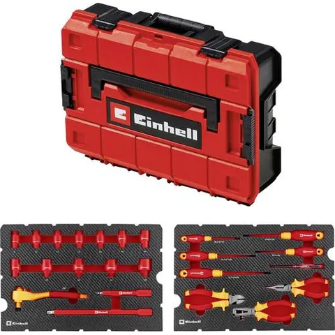 Einhell E-Case 370516 Werkzeugkoffer bestückt 24teilig – Bild 2