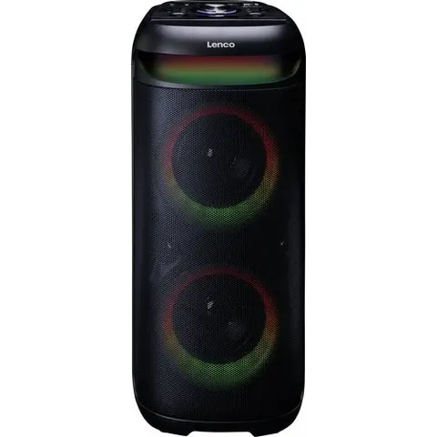Lenco PA-210BK Bluetooth® Lautsprecher Schwarz – Bild 2