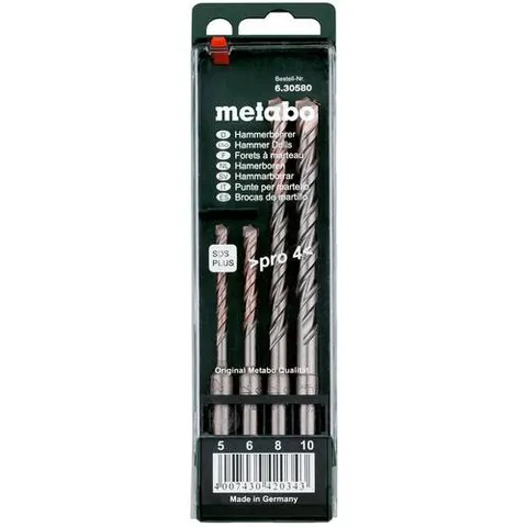 Metabo Hammerbohrer-Satz SDS-plus Pro 4, 4-tlg. – Bild 2