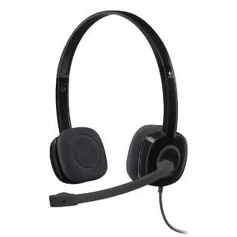 Logitech H151 Stereo Headset – Schwarz – Bild 2