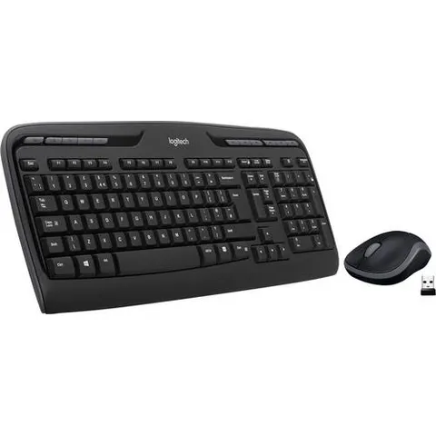 Logitech Wireless Keyboard+Mouse MK330 black retail – Bild 2