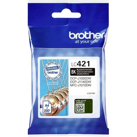 Brother LC-421BK - Schwarz - Druckerpatrone – Bild 3
