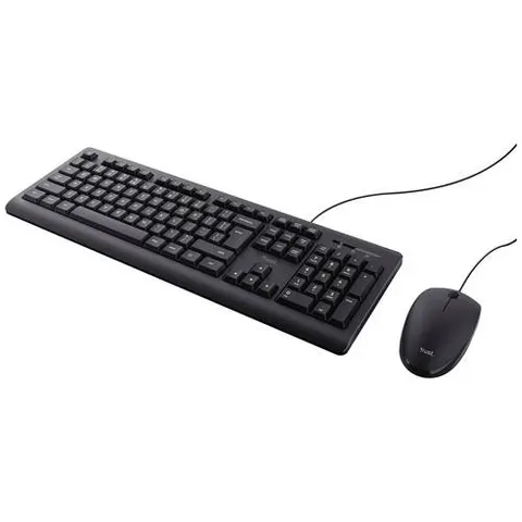 Trust TKM-250 keyboard – Schwarz – Bild 2