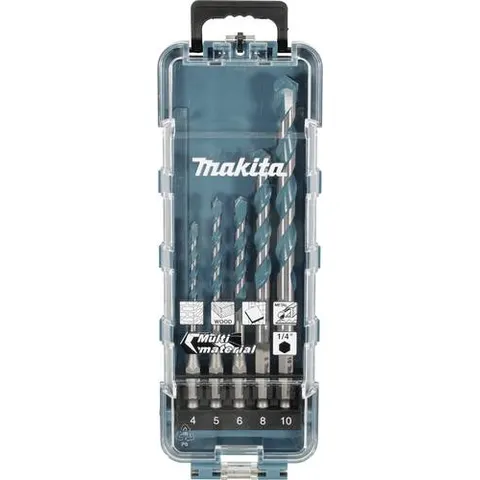 Makita Multibohrer-Set 1/4 5-tlg. (E-16732) – Bild 2