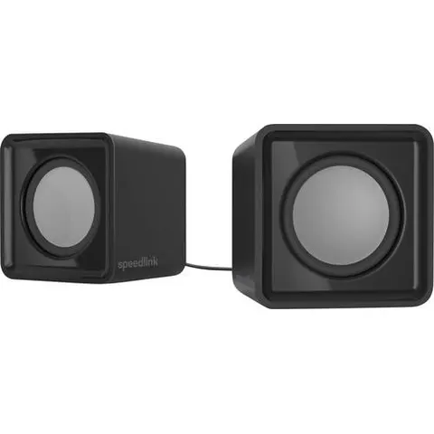 Speedlink TWOXO Stereo Lautsprecher, schwarz – Bild 2