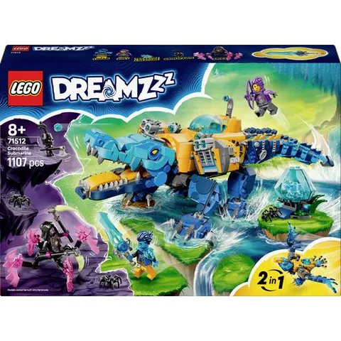 LEGO® DREAMZzz 71512 Krokodil-U-Boot – Bild 2