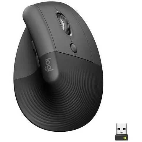 LOGITECH Maus Lift – Grau – Bild 2