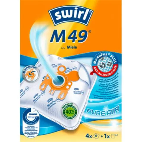 Swirl M49 Staubsaugerbeutel 4 St. – Bild 2