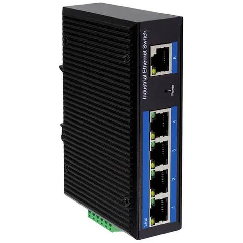 LogiLink Industrial Fast Ethernet Switch, 5-Port, Unmanaged – Bild 2