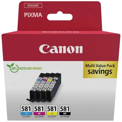 Canon CLI-581 C/M/Y/BK MULTI – Nicht spezifiziert – Bild 3