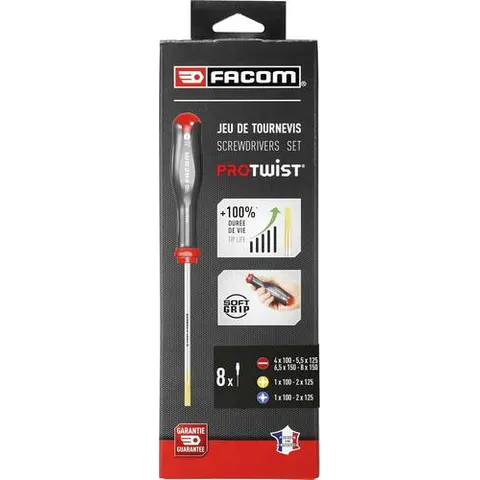 Facom Schraubendreher-Set 8teilig – Bild 2