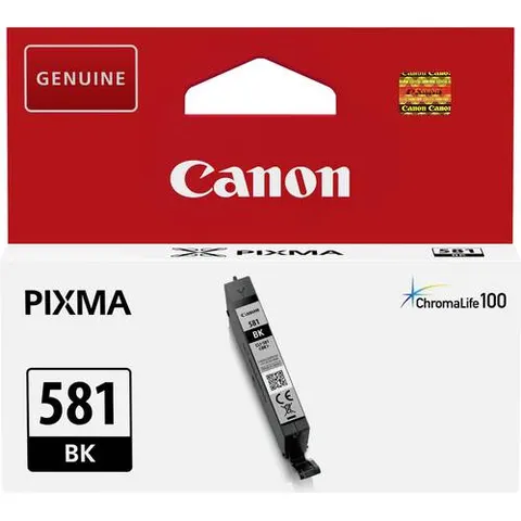 Canon CLI-581BK Schwarz Tintentank – Bild 3